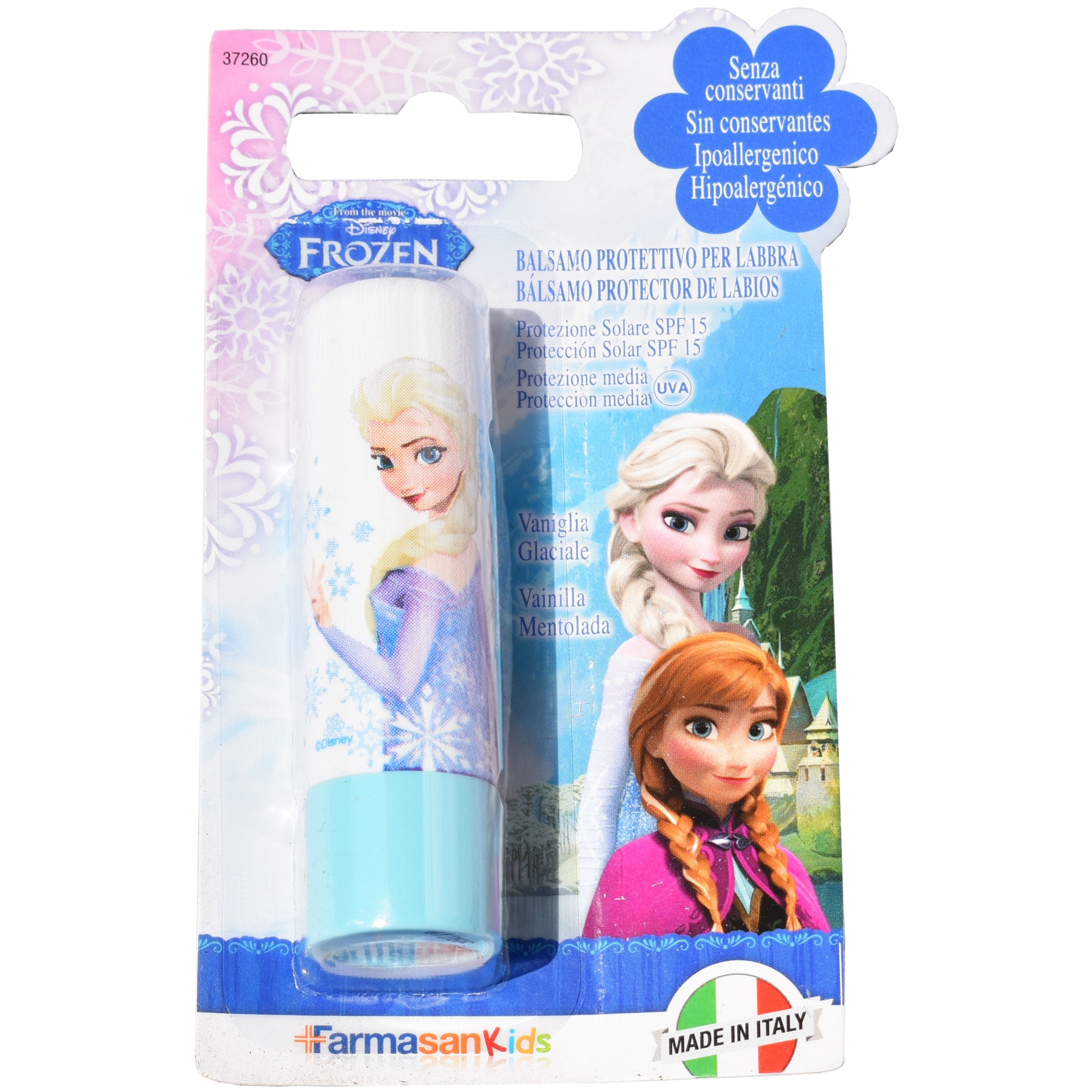 Balsam de buze Frozen Disney, Gabbiano, SPF15, 5ml