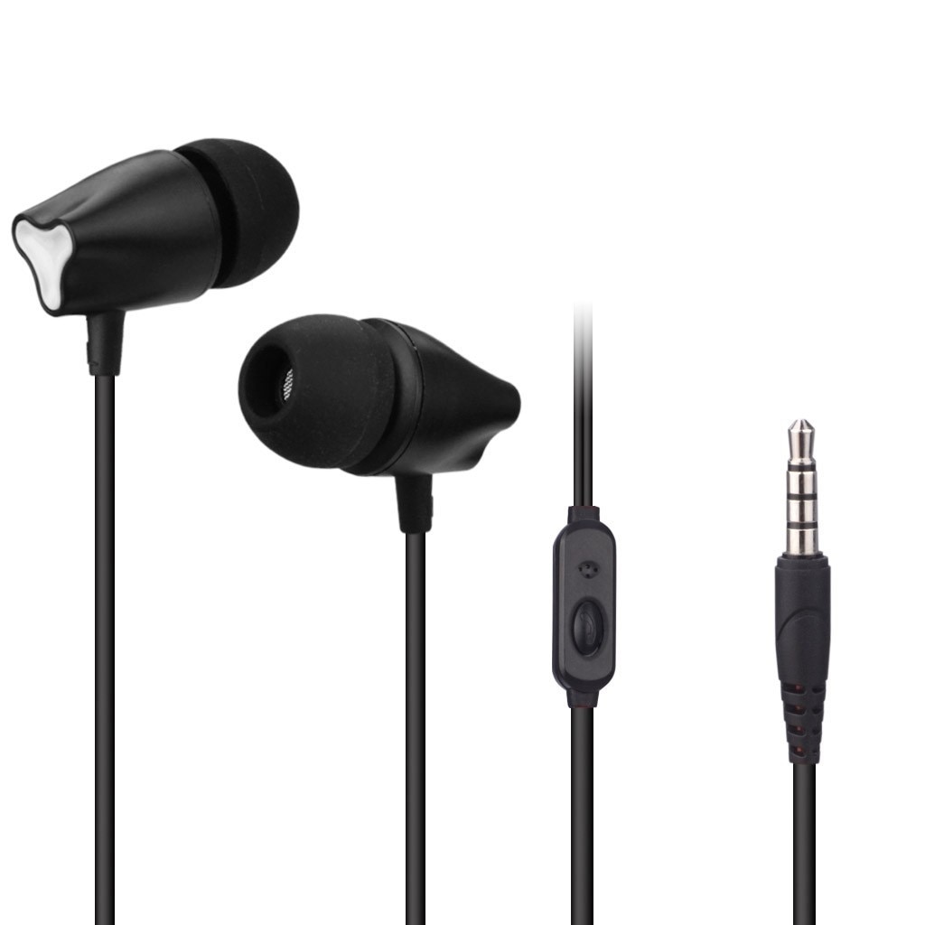 Casti audio In-ear Avantree 038, Ultra Bass, Microfon, Negru