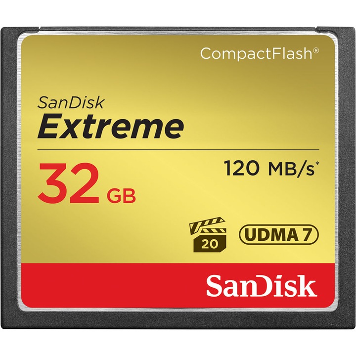 Карта памет SanDisk Compact Flash Extreme, 32 GB