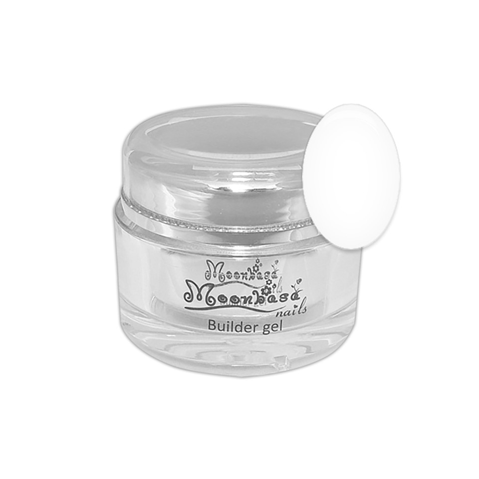 Gel UV de constructie MoonbasaNails, 006, 30 ml, Alb