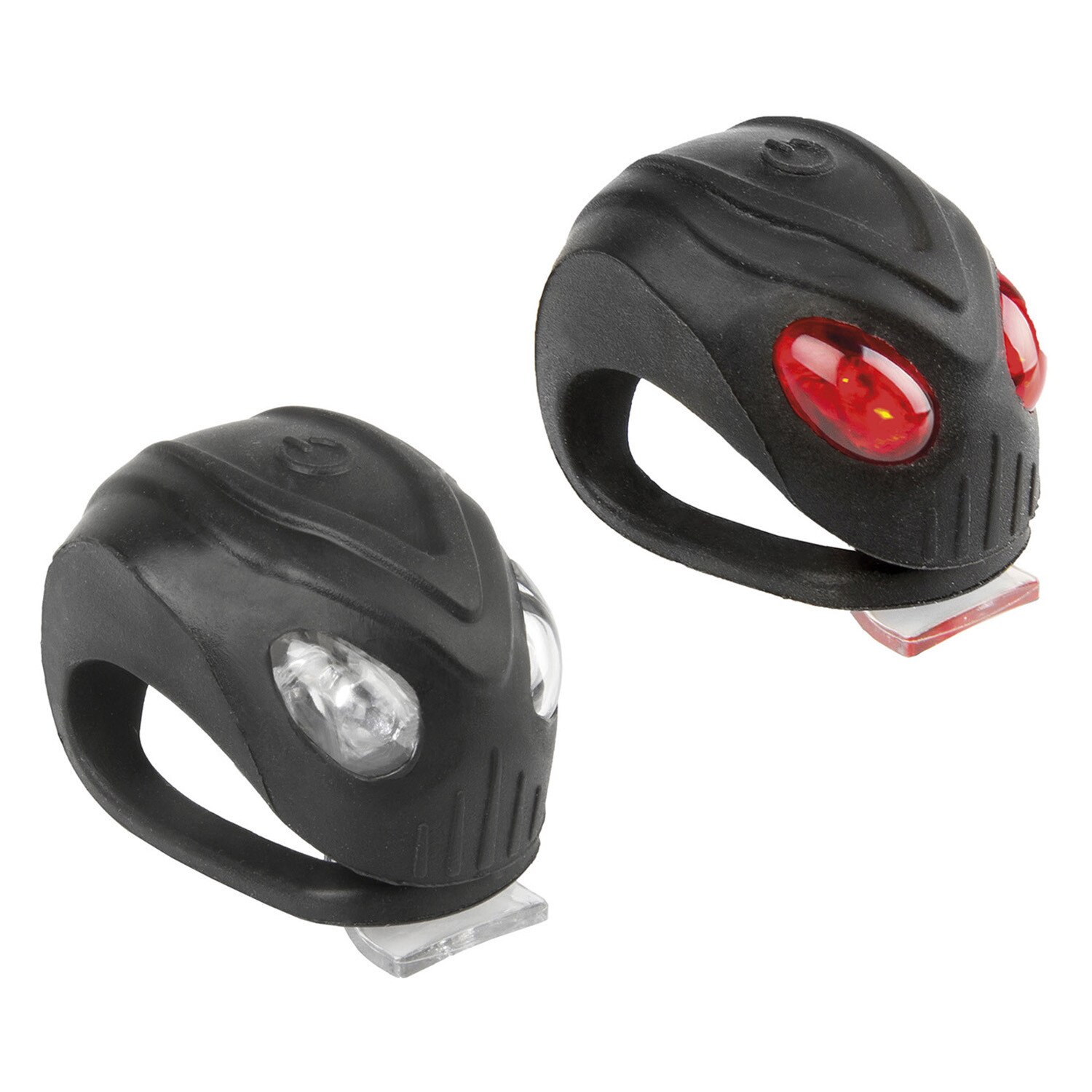 Set flash cu baterii M-Wave ”MAMBA”Negru