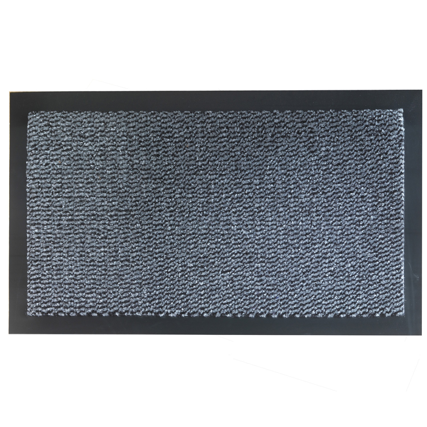 Covoras intrare Duramat, Fendy, Vinil/Polipropilena, Gri, 40 X 60 cm