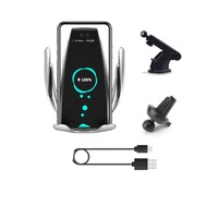 incarcator masina wireless fast charge efoxcard  10w pentru telefon prindere grila ventilatieventuza new model imagen 32_0_
0