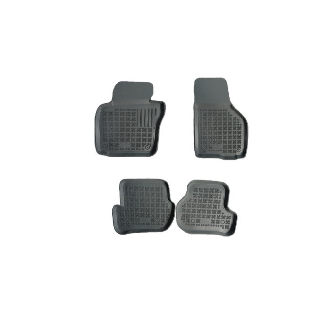 Set 4 covorase/presuri dedicate Skoda Fabia I 1999-2007, din cauciuc antiaderent stil tavita calitate de TOP