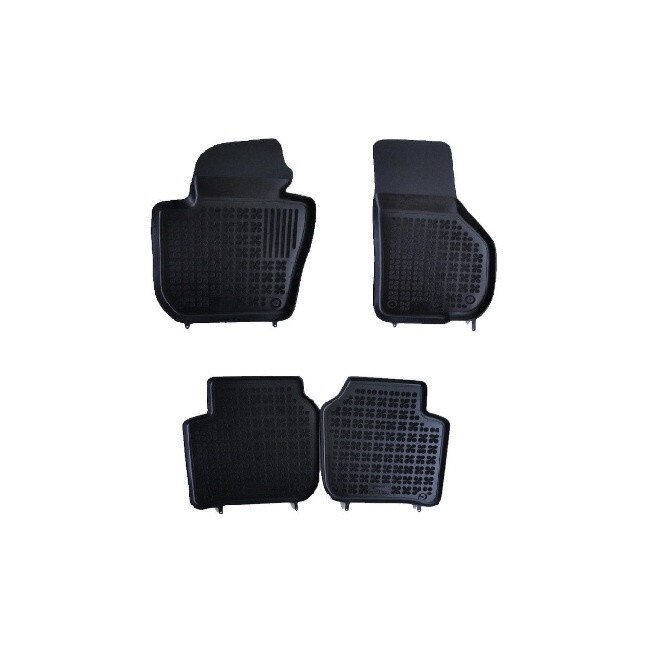 Set 4 covorase/presuri dedicate Skoda Superb II dupa 2008, din cauciuc antiaderent stil tavita calitate de TOP