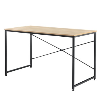 Birou Class, en.casa,120 x 60 x 72 cm, PAL/metal, negru/culoarea stejarului Birou Class, en.casa,120 x 60 x 72 cm, PAL/metal, negru/culoarea stejarului
