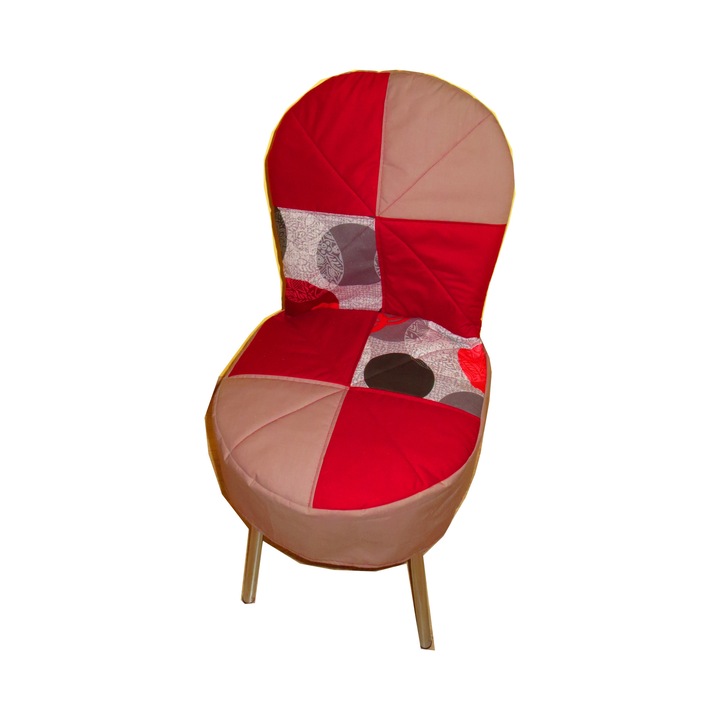 Husa scaun rotund, Multicolor, 1 bucata