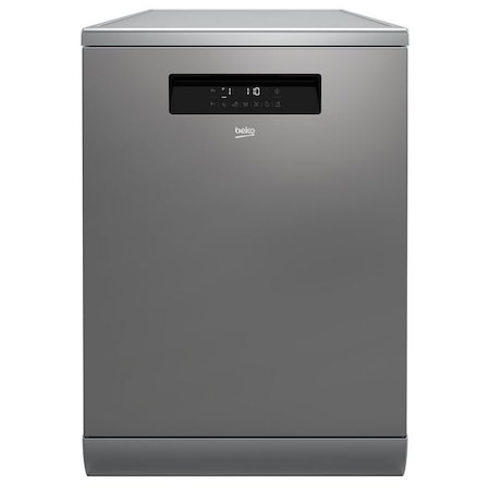 Masina de spalat vase Beko DFN38530X, 15 seturi, 8 programe, Clasa A+++, 60 cm, Inox