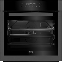Cuptor incorporabil Beko BIR19400DXPS, Electric, Autocuratare pirolitica, Tehnologie SURF™, 72 l, Clasa A, Dark Inox