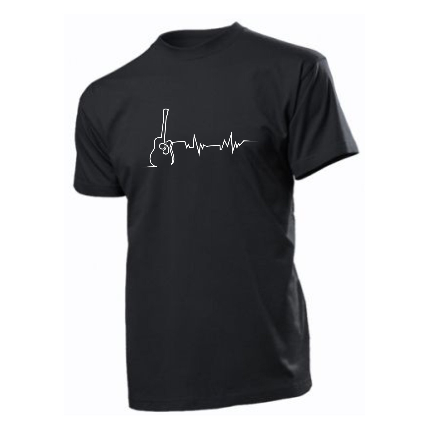 Tricou personalizat, bumbac, Stedman, unisex, negru, marime M, model 