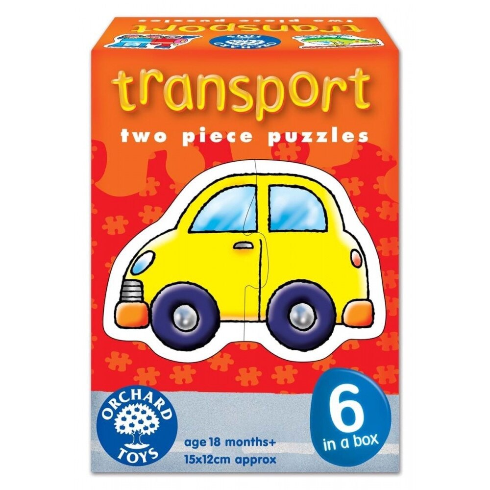 Set 6 puzzle Transport (2 piese)
