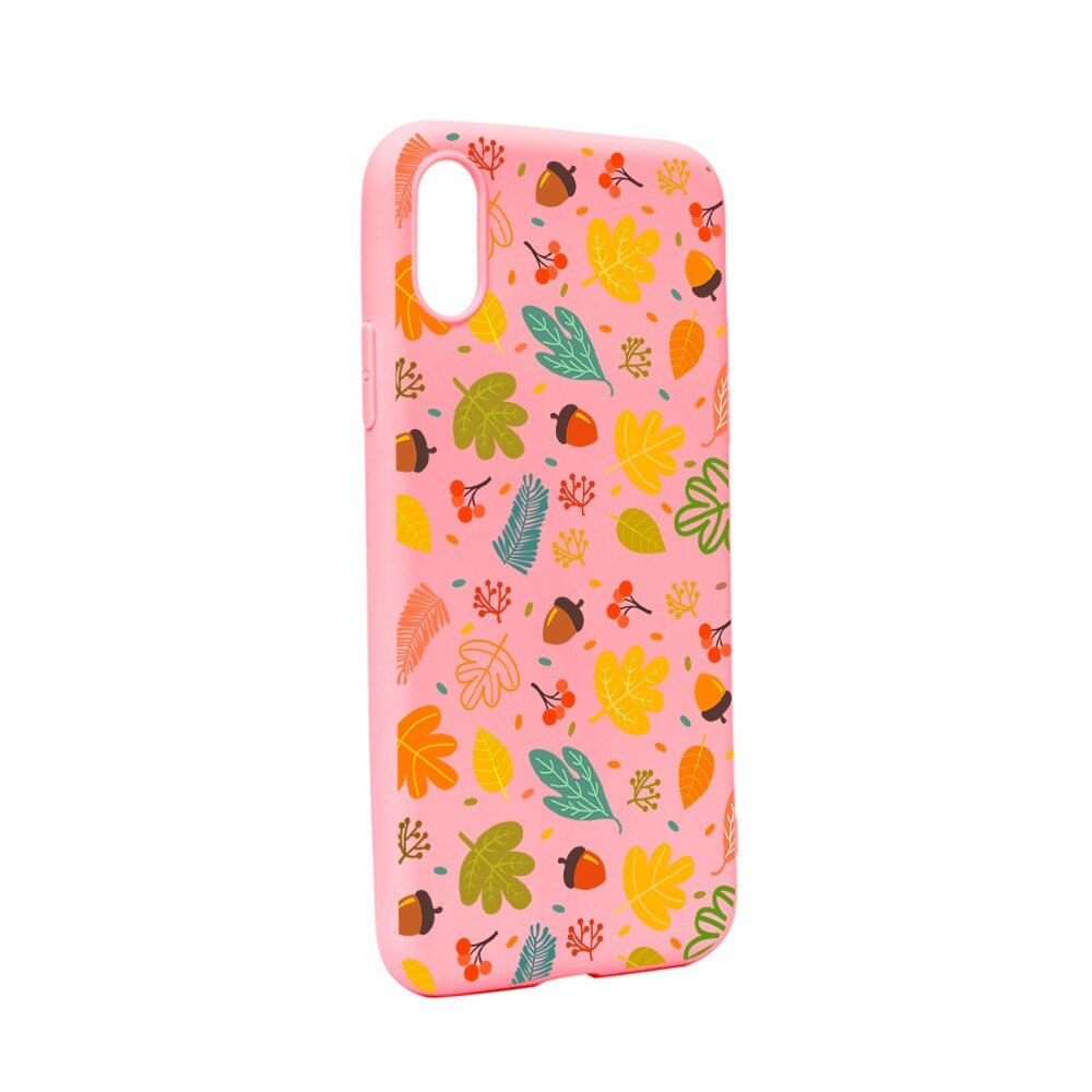 Husa Apple iPhone XS Max, Silicon, Toamna P108