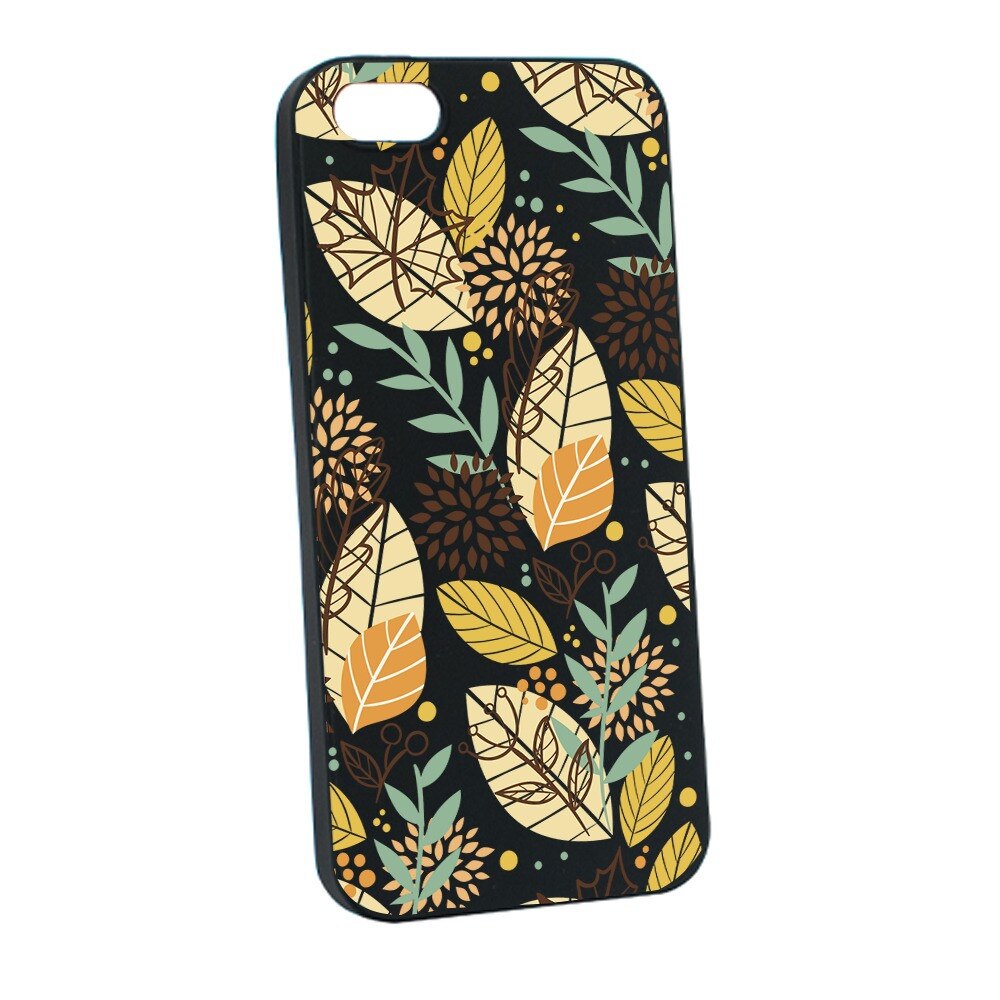 Husa Apple iPhone SE / 5S / 5, Silicon, Toamna B109