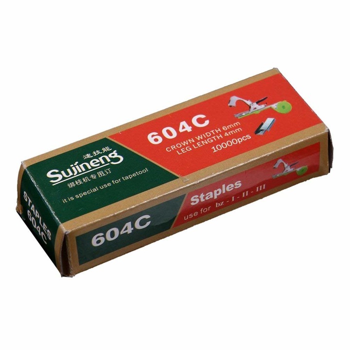 Set capse pentru aparat de legat via 604C 10.000 buc Sujineng