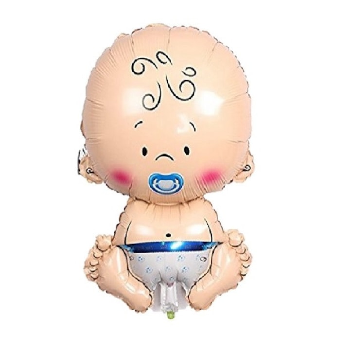 Balon folie bebe baiat 70cm