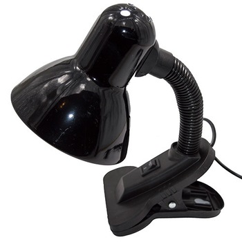 Veioza birou , metal si plastic, neagra, dulie E27 putere maxima 1 x 60 W Veioza birou , metal si plastic, neagra, dulie E27 putere maxima 1 x 60 W