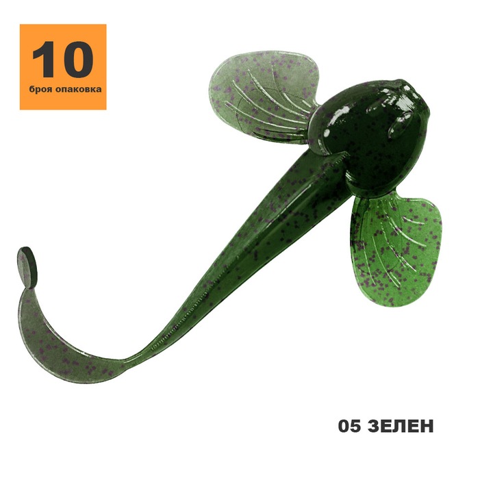 Примамка TOIRTAP ПОПЧЕ-Т 2.25″, 05 Зeлен