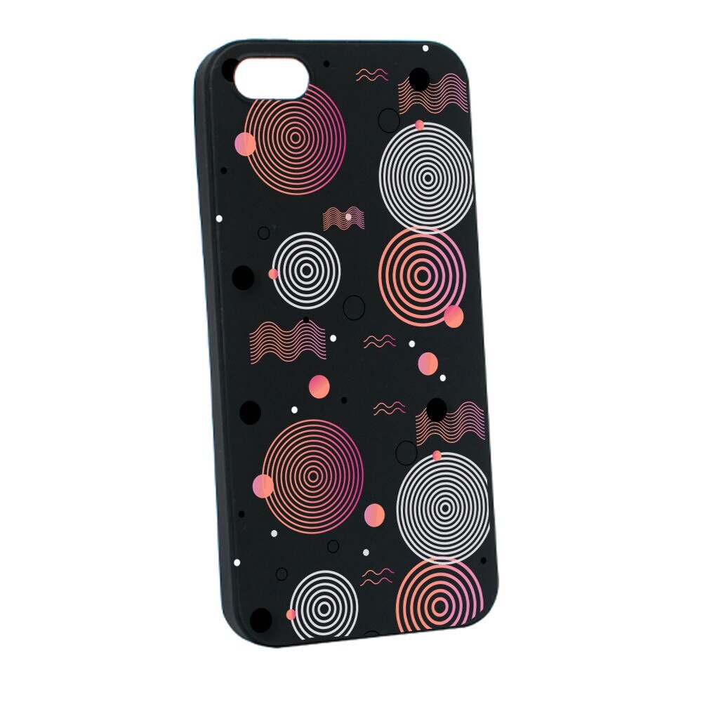 Husa Apple iPhone SE / 5S / 5, Silicon, Circle B110