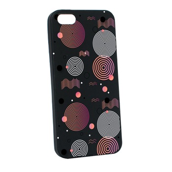 Husa Apple iPhone SE / 5S / 5, Silicon, Circle B110 Husa Apple iPhone SE / 5S / 5, Silicon, Circle B110