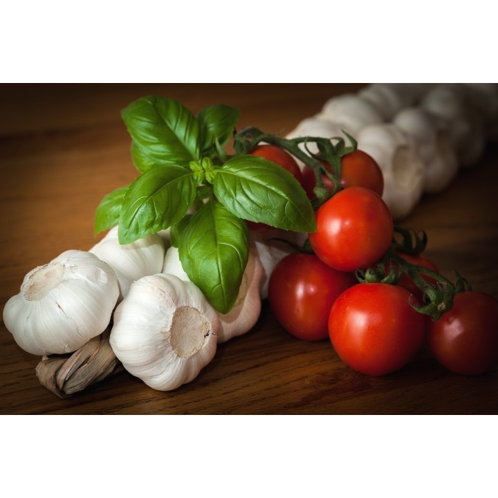 Tablou canvas 90x50 cm, Drinks and food model 109