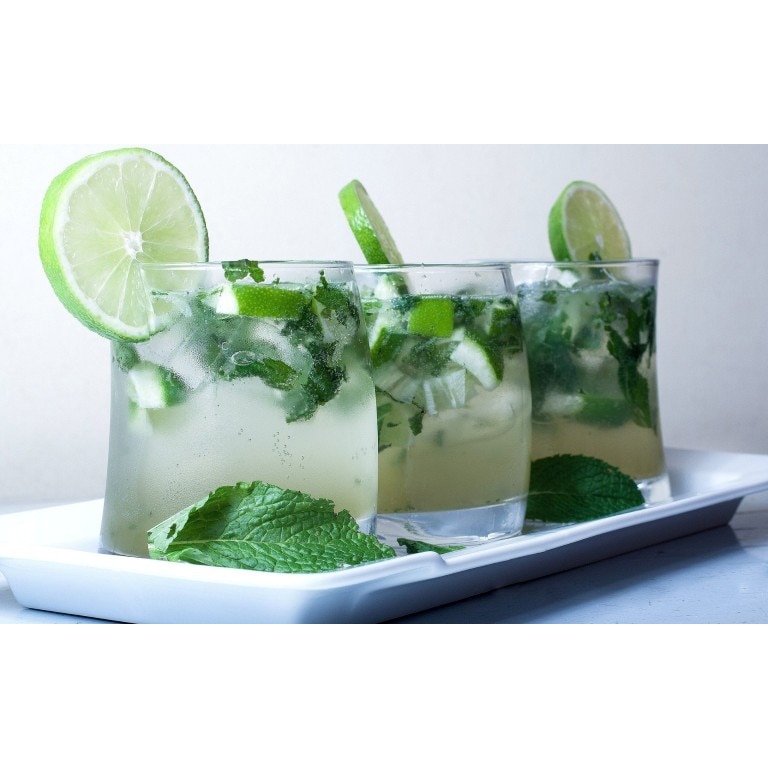 Tablou canvas 90x50 cm, Drinks and food model 69