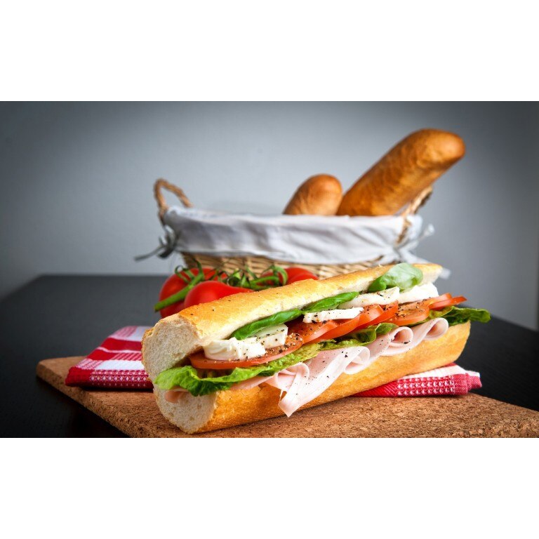 Tablou canvas 50x35 cm, Drinks and food model 46