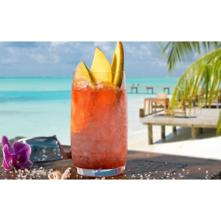 Tablou canvas 100x70 cm, Drinks and food model 141