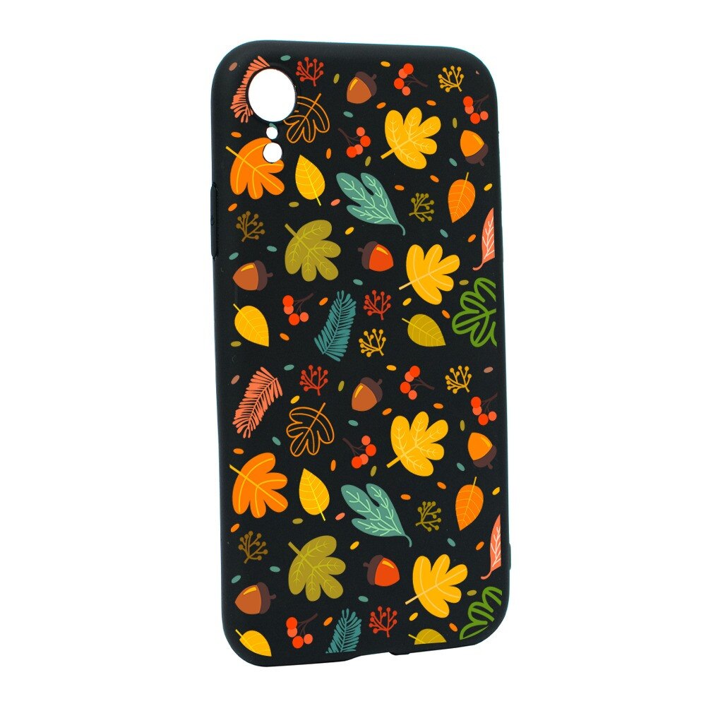 Husa Apple iPhone XR, Silicon, Toamna B108