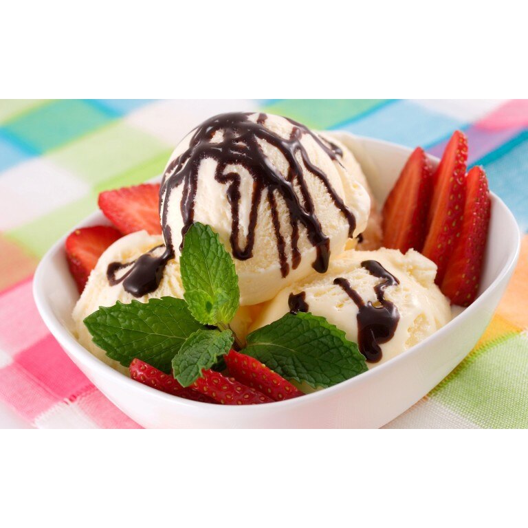 Tablou canvas 100x70 cm, Drinks and food model 80