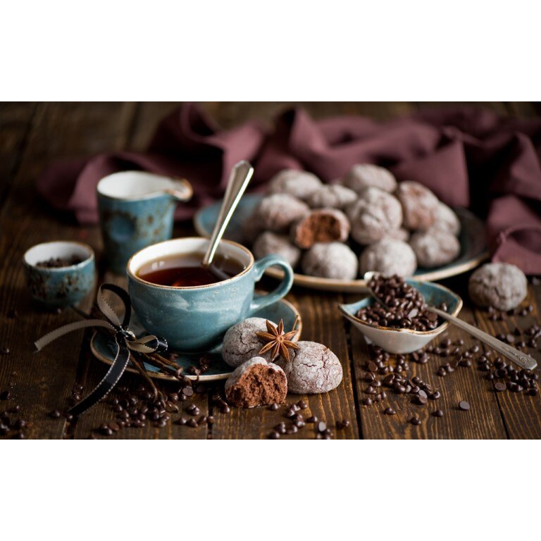 Tablou canvas 75x50 cm, Drinks and food model 139