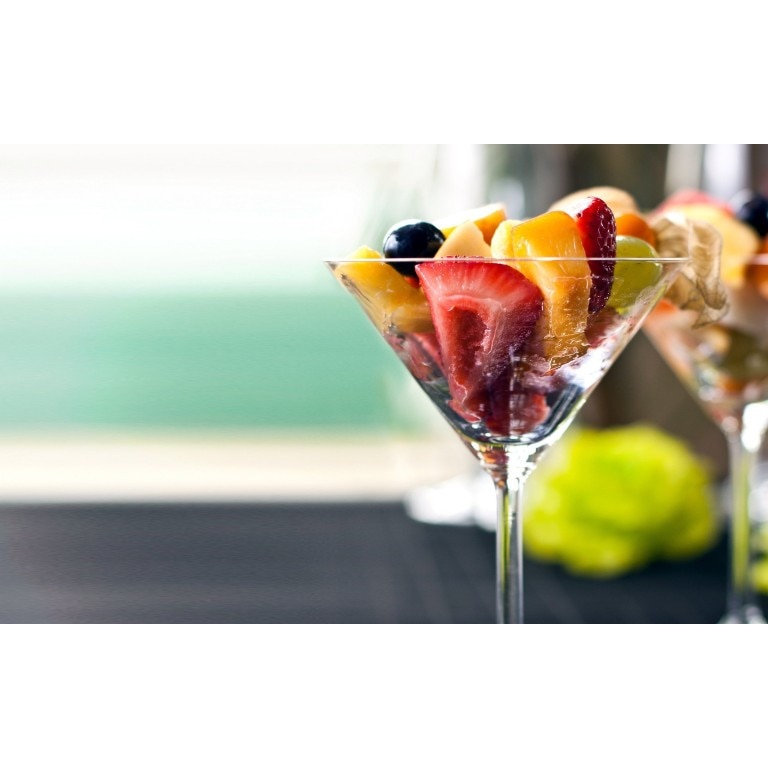 Tablou canvas 90x50 cm, Drinks and food model 9