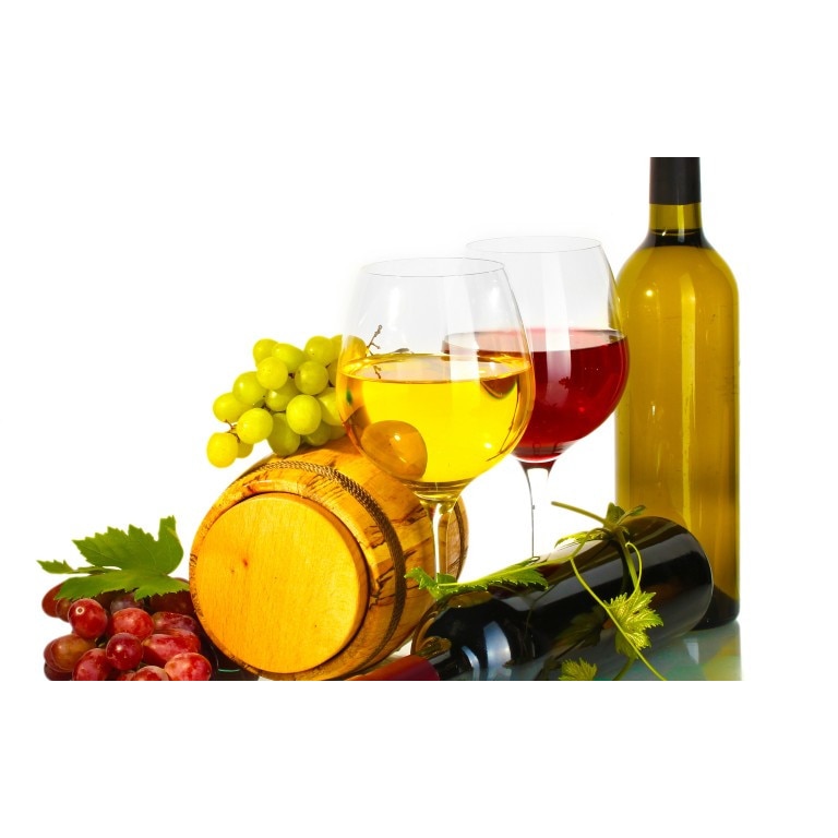 Tablou canvas 90x50 cm, Drinks and food model 103