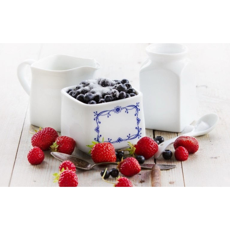 Tablou canvas 50x35 cm, Drinks and food model 179