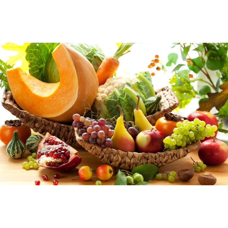 Tablou canvas 90x50 cm, Drinks and food model 200