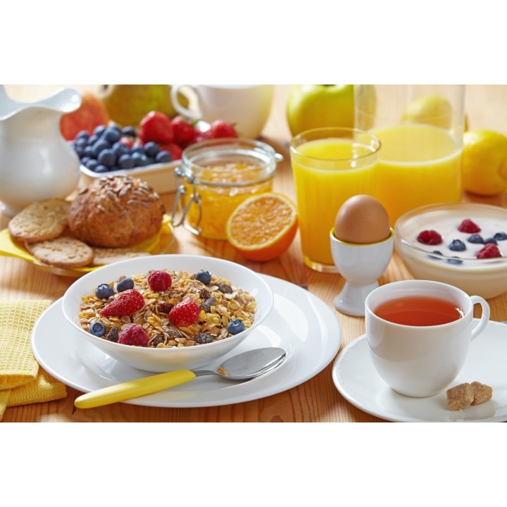 Tablou canvas 50x35 cm, Drinks and food model 234