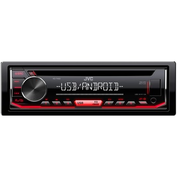Radio CD auto JVC KD-T402, 4x50W, USB, AUX, subwoofer control, iluminare rosu Radio CD auto JVC KD-T402, 4x50W, USB, AUX, subwoofer control, iluminare rosu