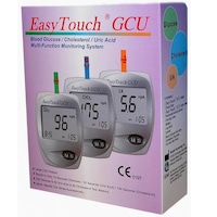 Aparat pentru masurat Glicemie, Colesterol si Acid uric EasyTouch GCU