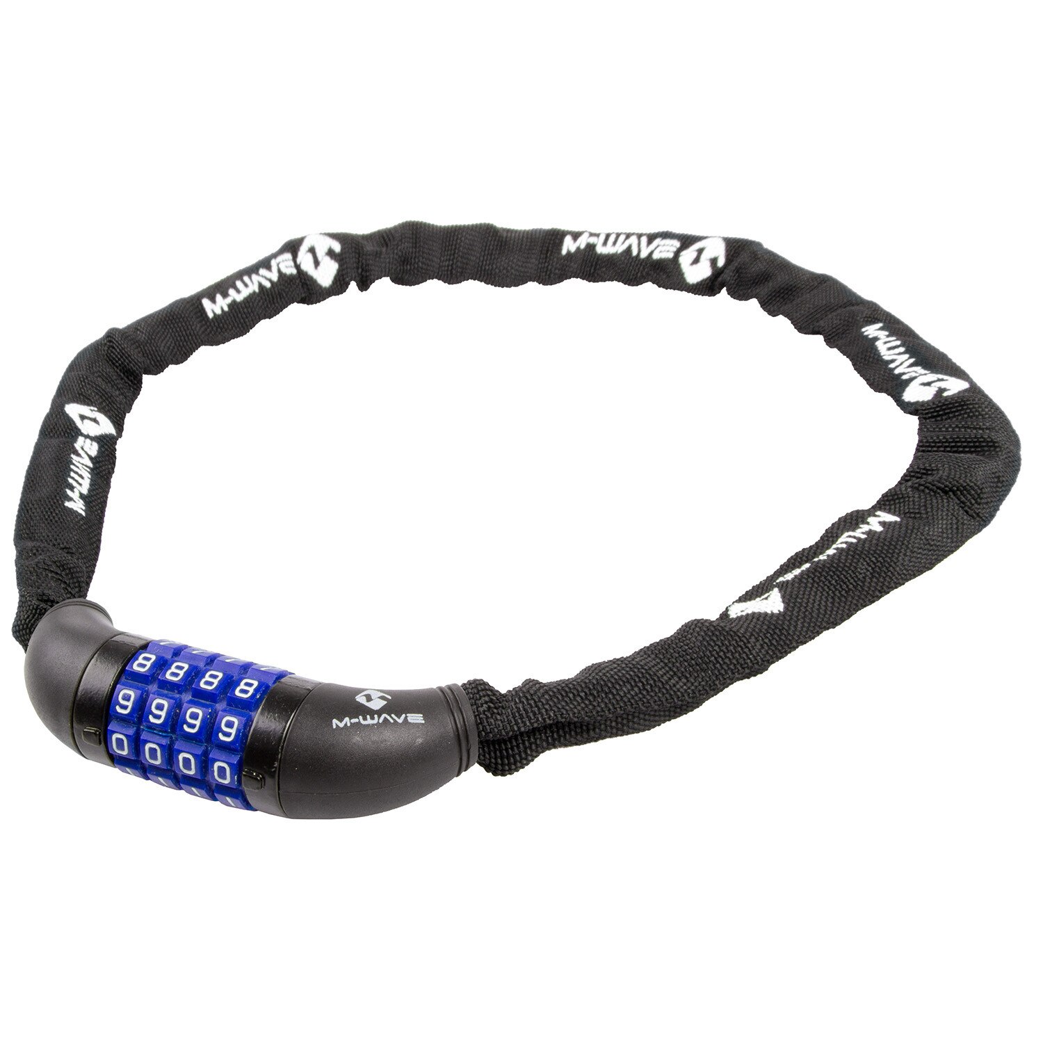 Antifurt lant 3,5x900 mm M-Wave ”D 3,5.9” Negru/Alb