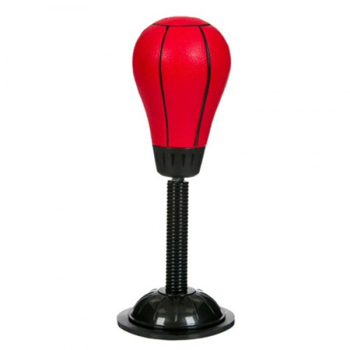 Sac de box portabil pentru copii cu ventuza, OEM, negru/rosu