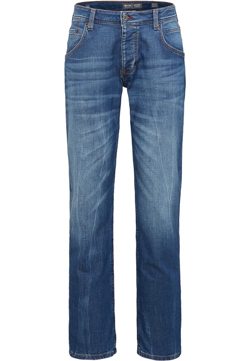 Blugi, Mustang, Jeans regular fit cu croiala dreapta Michigan Straight, Albastru, 583