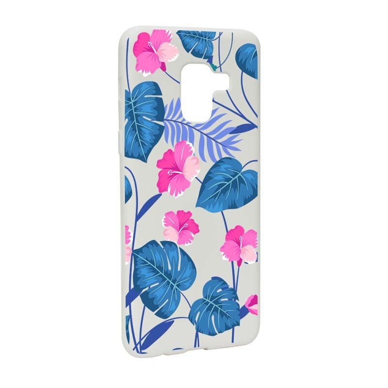 Husa Samsung Galaxy A5 2018, Silicon, Tropical Blue W112