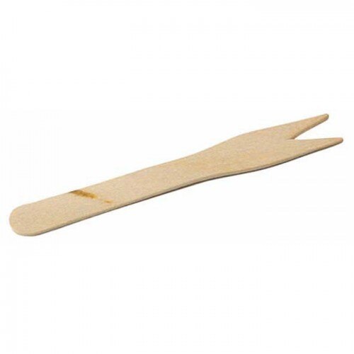 Furculite aperitiv, de unica folosinta, lemn natural de mesteacan, 1000buc