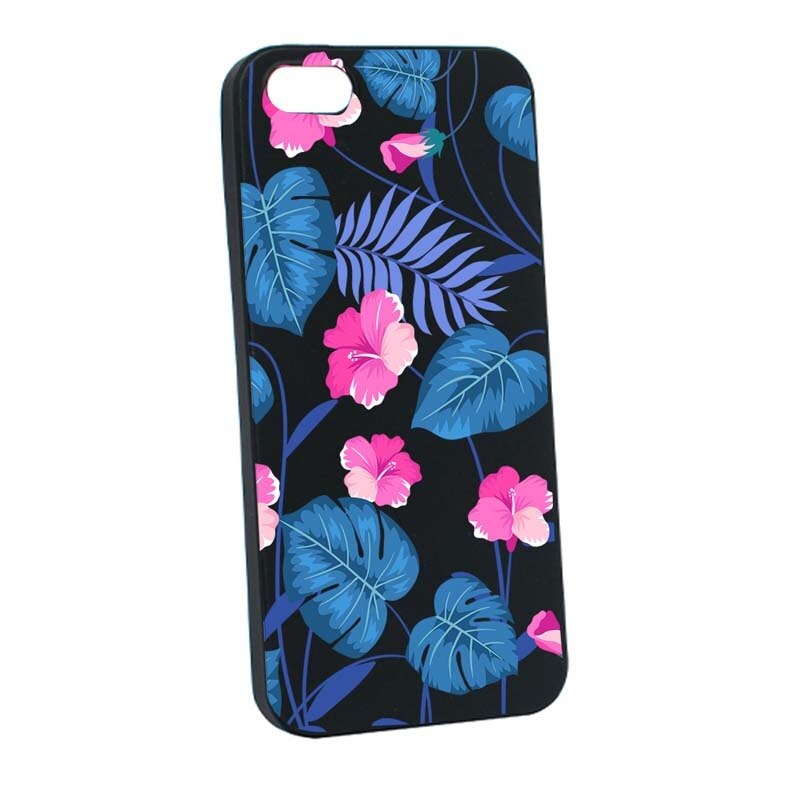 Husa Apple iPhone SE / 5S / 5, Silicon, Tropical Blue B112