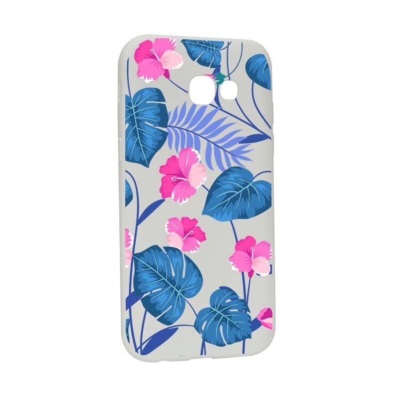 Husa Samsung Galaxy A3 2017, Silicon, Tropical Blue W112