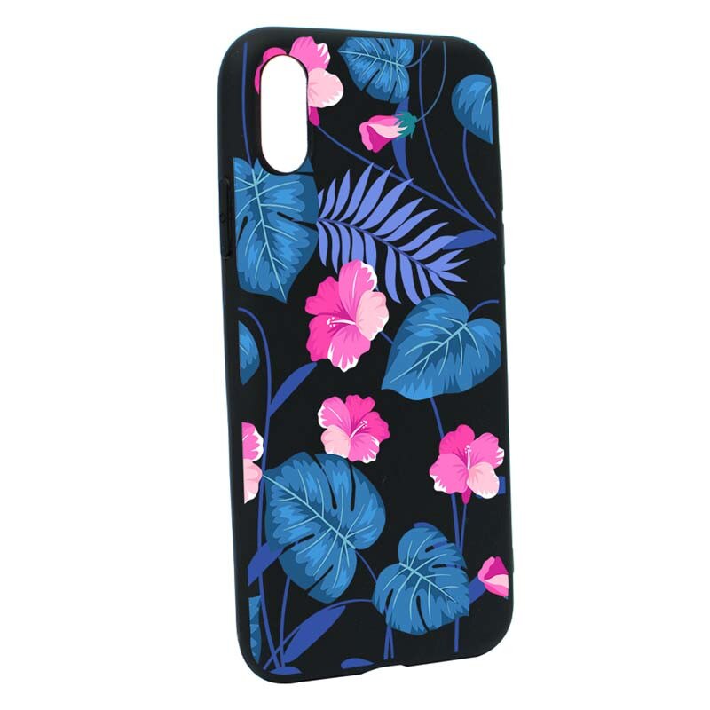 Husa Apple iPhone XS Max, Silicon, Tropical Blue B112