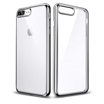 Husa slim ESR Essential Twinkler iPhone 8 Plus / 7 Plus, Silver Husa slim ESR Essential Twinkler iPhone 8 Plus / 7 Plus, Silver