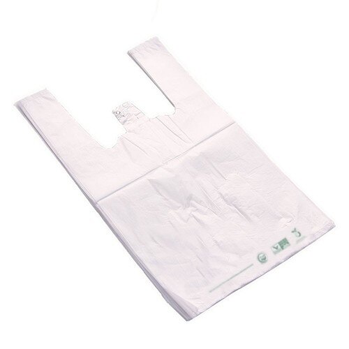 Pungi cu maner, biodegradabile, EN13432, 60*30*18cm, 8kg, 100buc