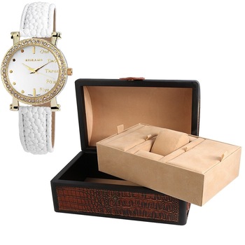 Set cadou , Excellanc, Cutie bijuterii + 1 ceas dama cadou, etui depozitare bijuterii si bratari, cu compartimente pentru 5 ceasuri , 1 ceas excellanc, cu doua compartimente acoperite Set cadou , Excellanc, Cutie bijuterii + 1 ceas dama cadou, etui depozitare bijuterii si bratari, cu compartimente pentru 5 ceasuri , 1 ceas excellanc, cu doua compartimente acoperite