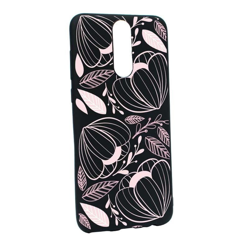 Husa Xiaomi Redmi Note 4/4X, Silicon, Pink Flower B113