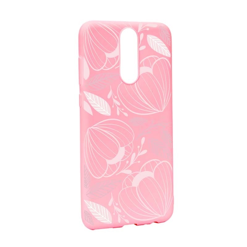 Husa Xiaomi Redmi Note 4/4X, Silicon, Pink Flower P113